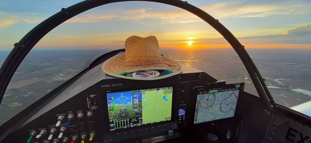 Cockpit of a Sonix Aircraft