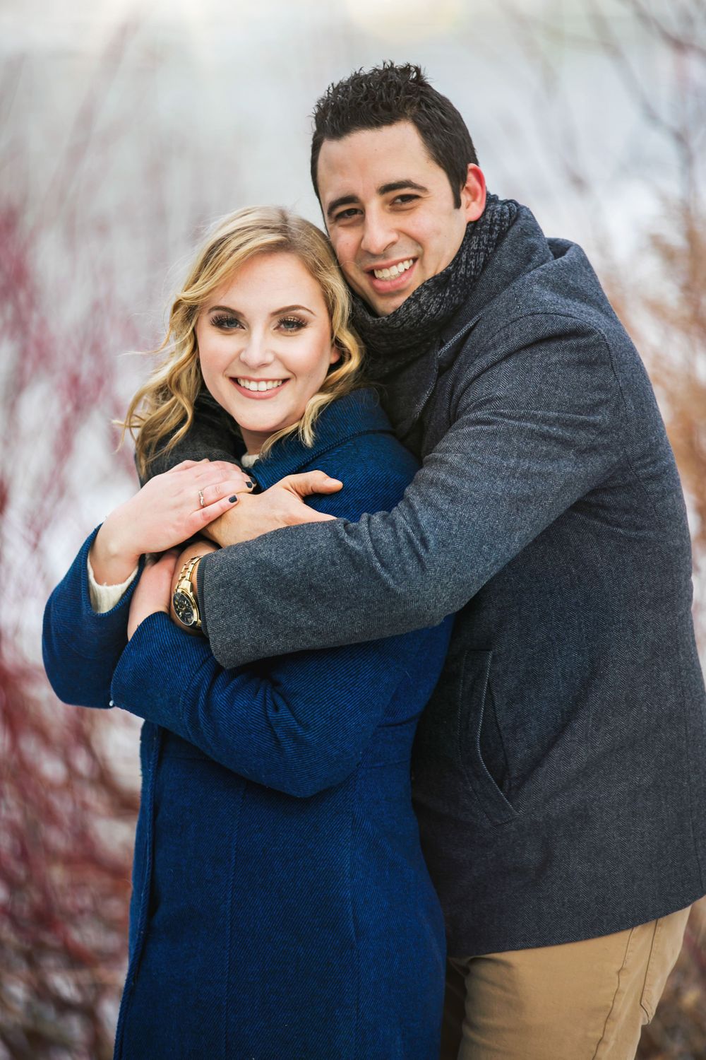 Winter Engagement Photos Arva Mill London Ontario Photographer Shawn VanDaele