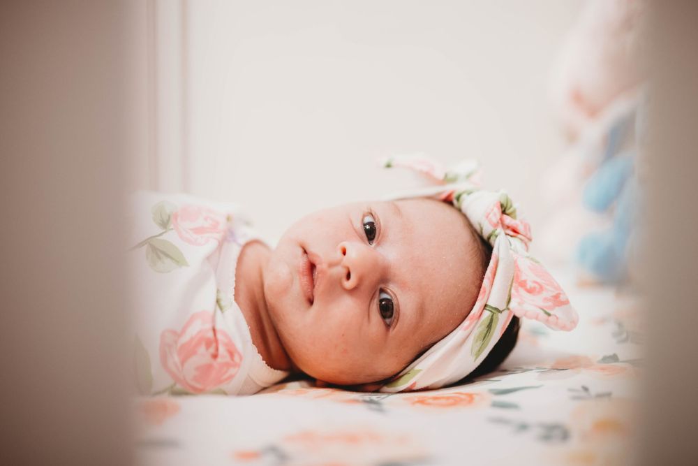 wide awake baby by lancaster photographer