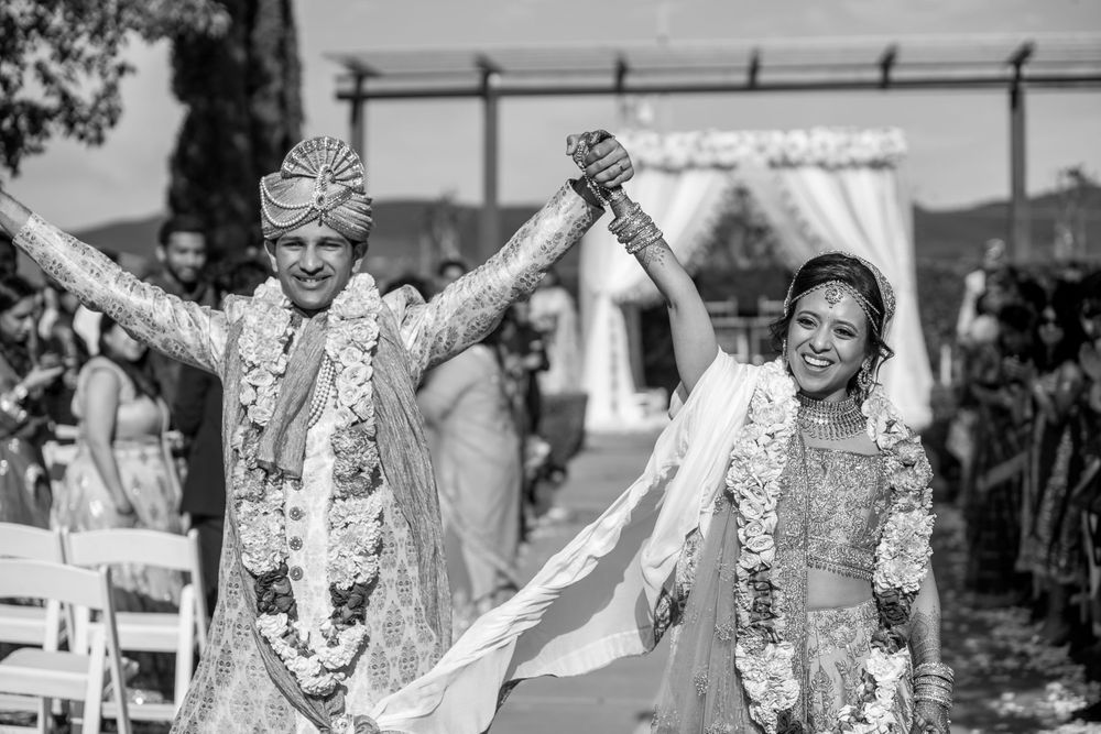 rebecca skidgel photography best second shooter ever bride and groom exciting after wedding ceremony