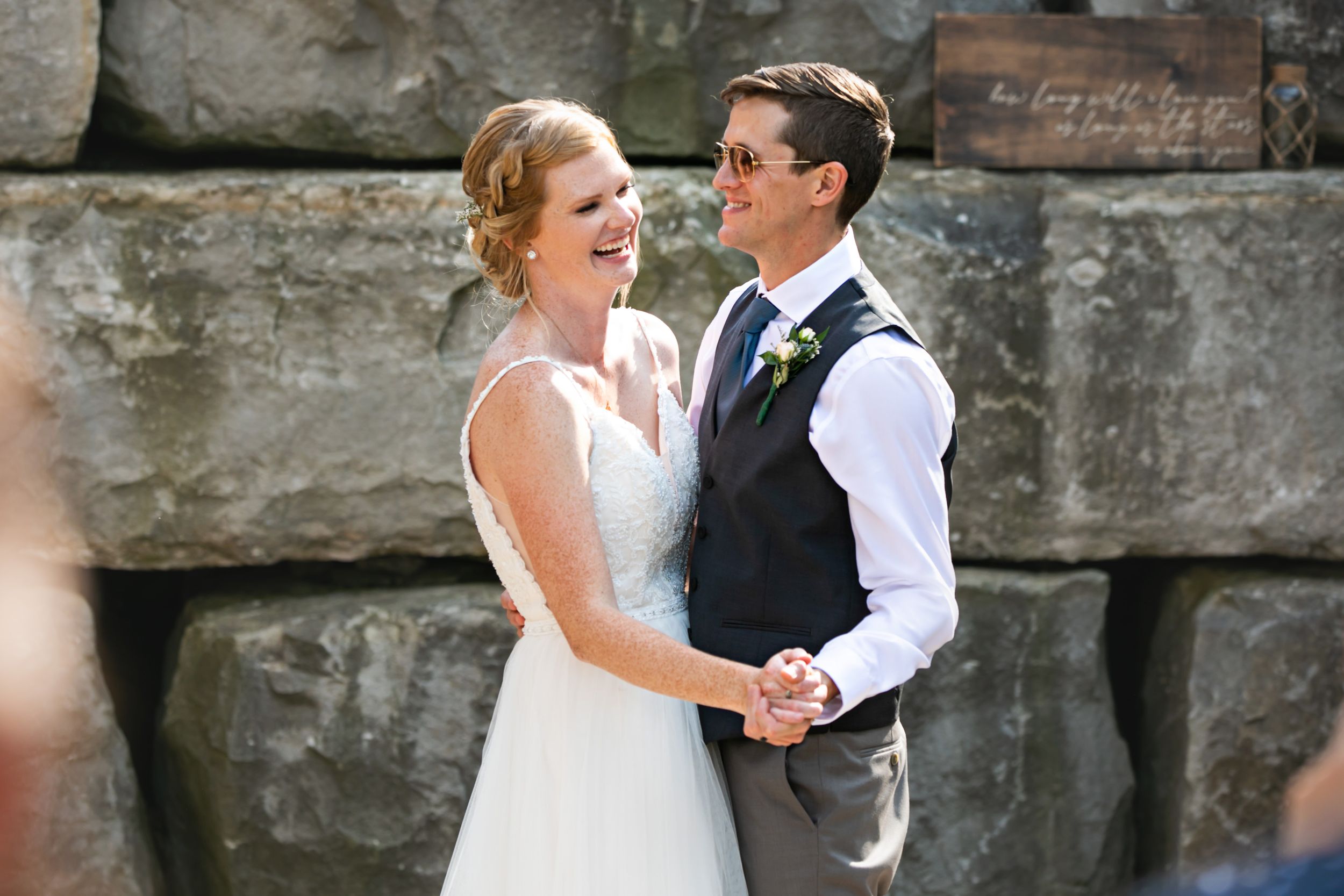 Charming rustic backyard wedding in Mount Brydges Ontario by London photographer Shawn Van Daele