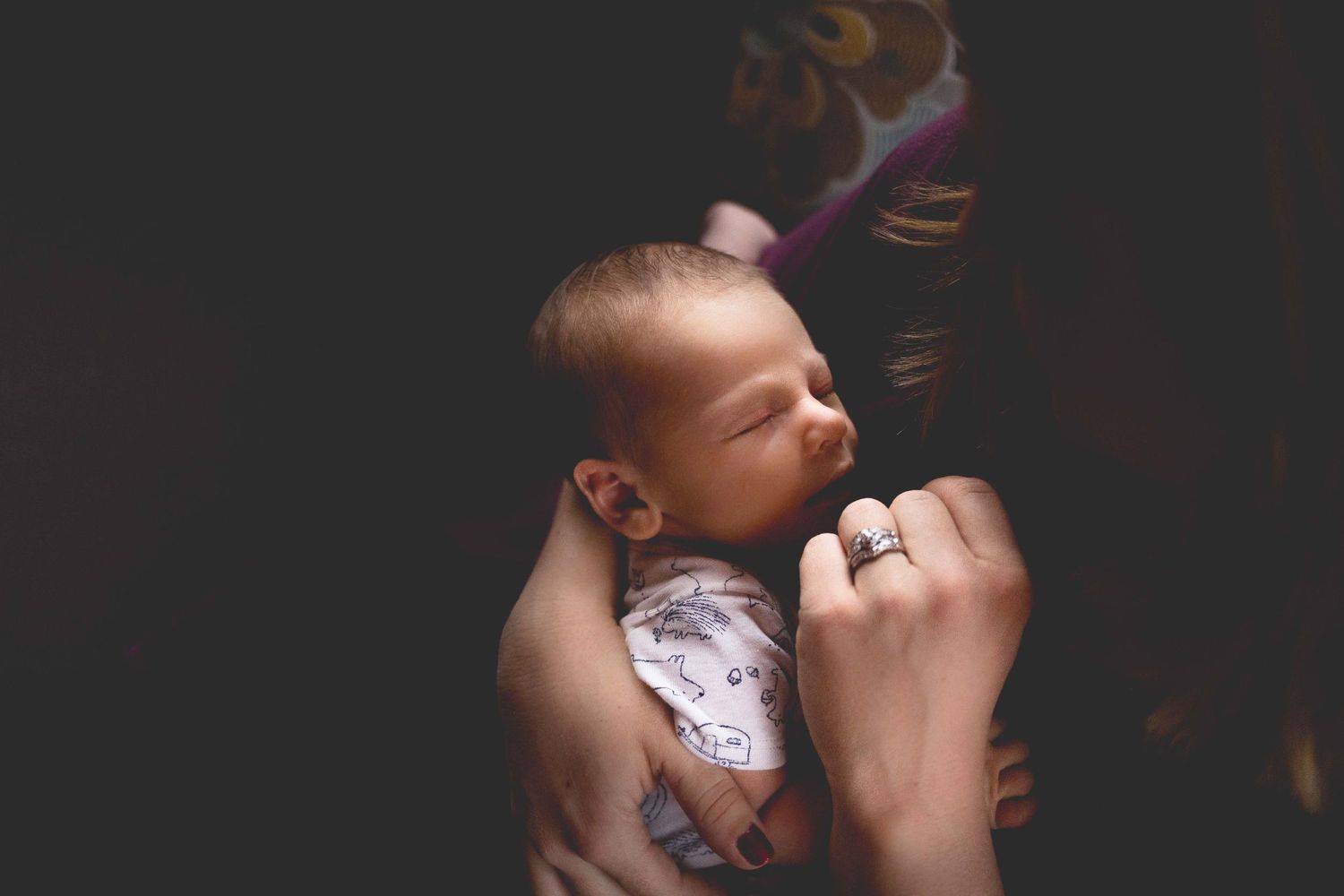 In Home newborn photoshoot Waukesha, WI