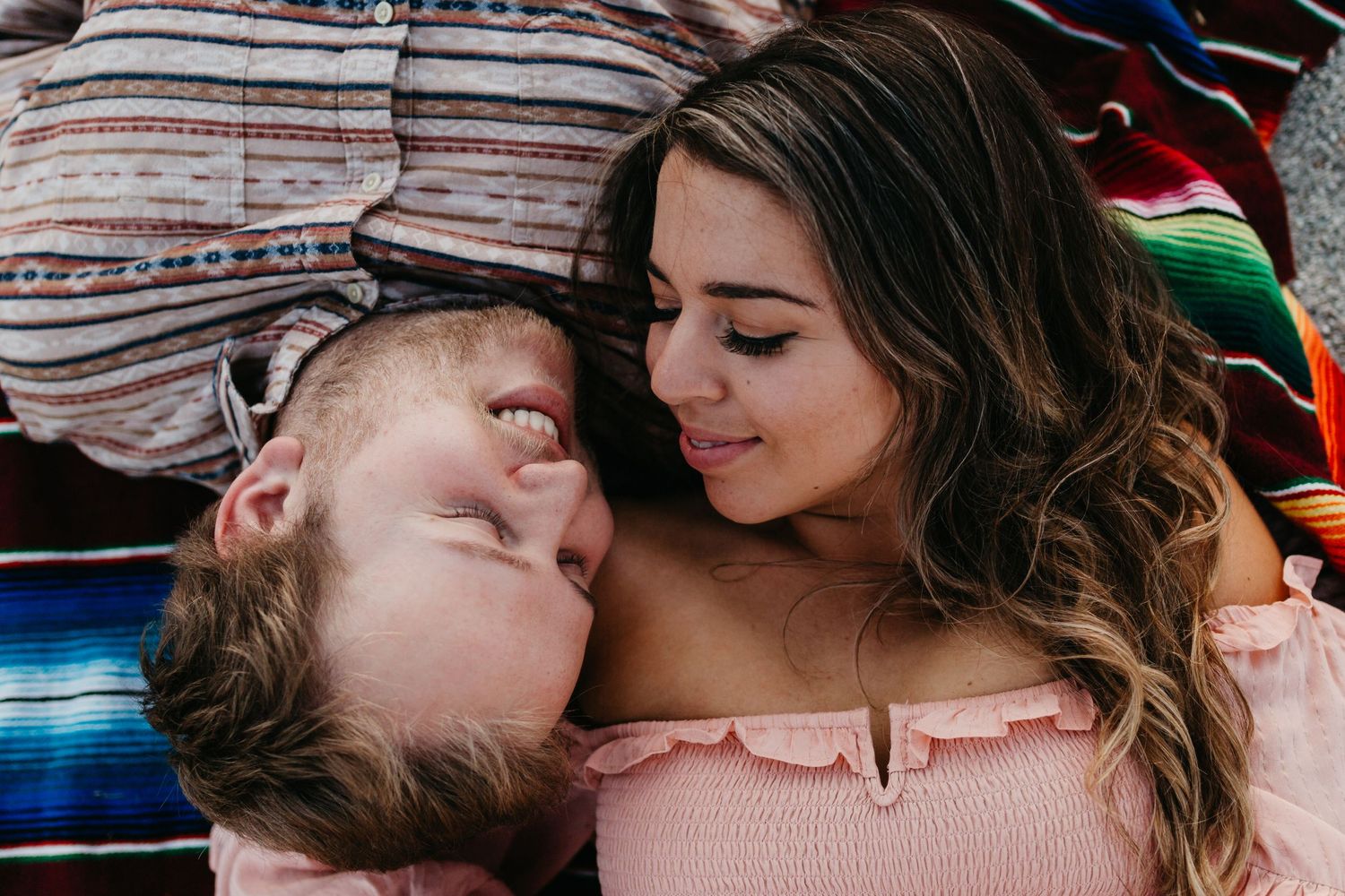 engagement session in desert palm springs california