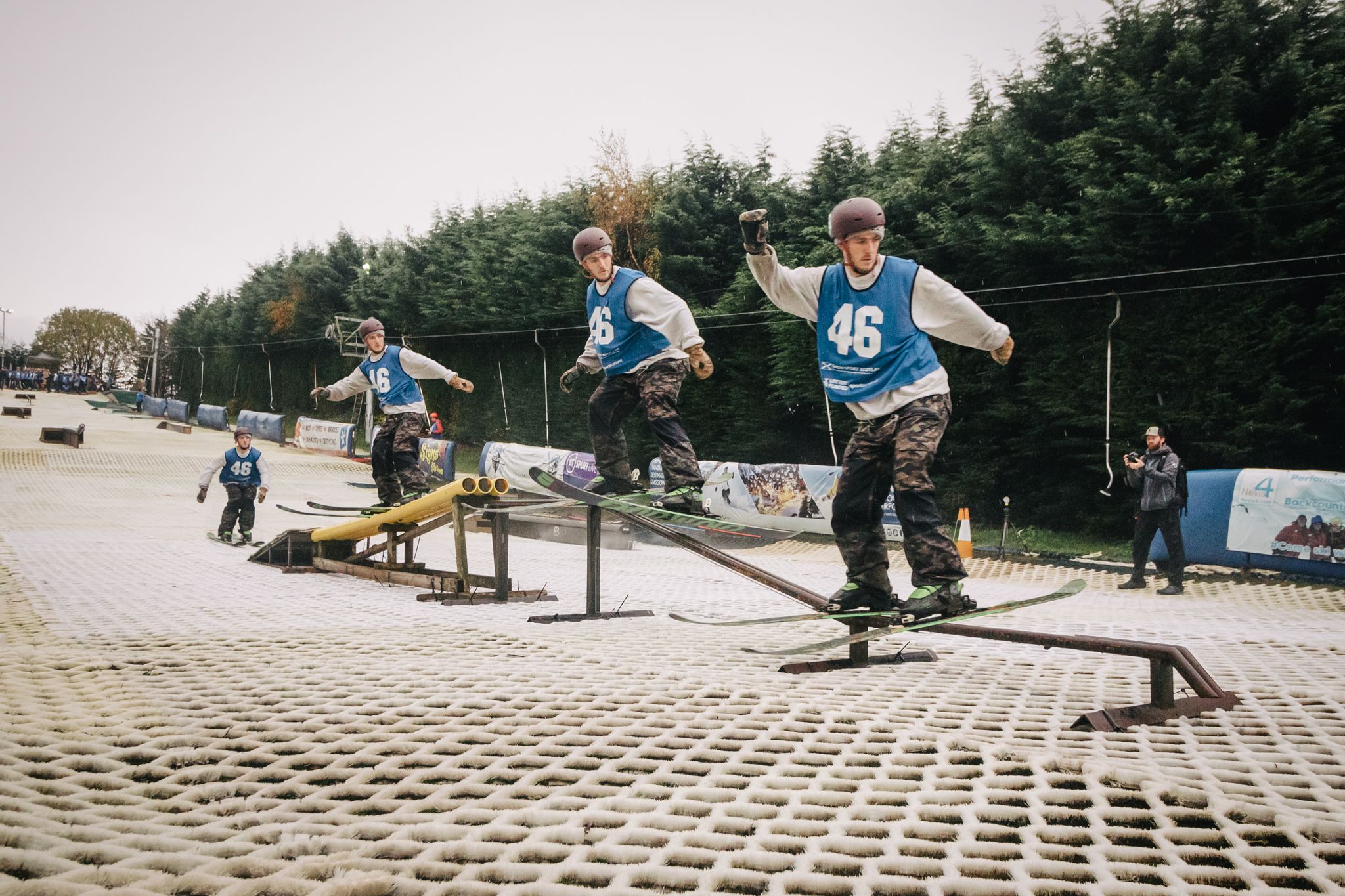 Adventure Photography, SUDs, Adventure Photographer Scotland, Snowsports, SUSC, rail jam, ski, snowboard, Bearsden