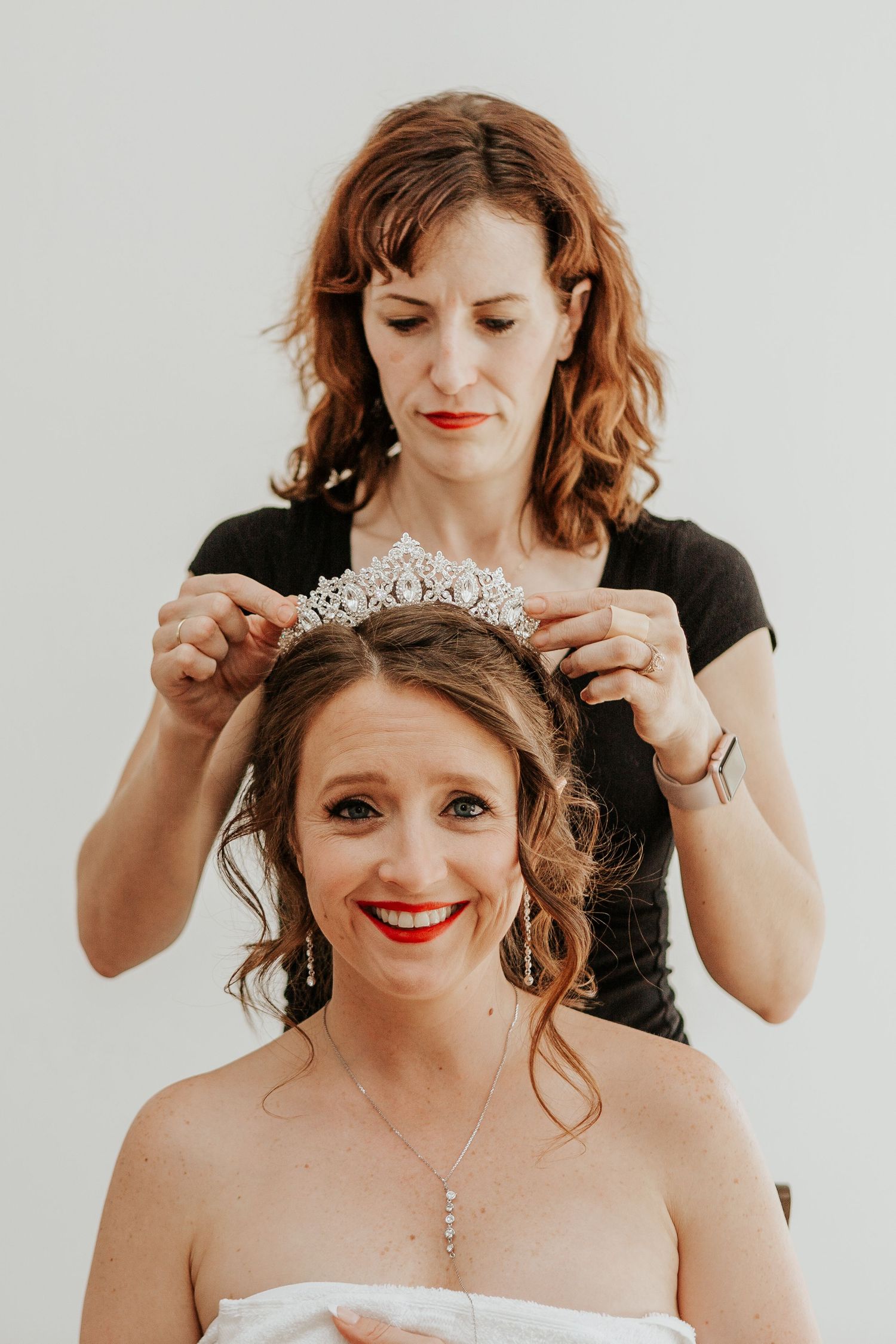 Colorado bride poses for a photo during her Loveland Wedding.