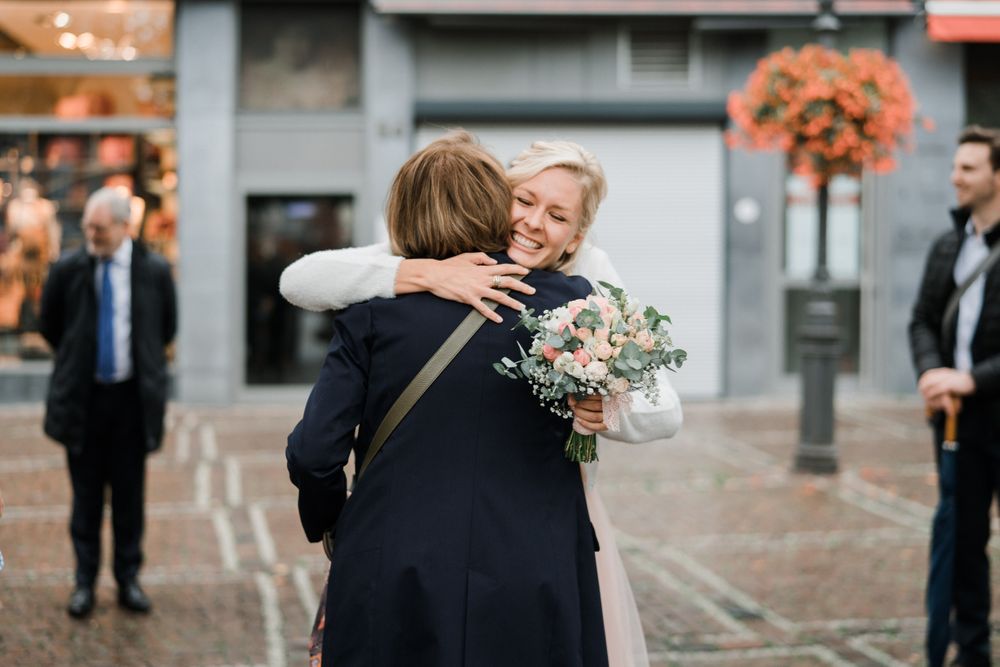 Weißer Saal Rathaus Aachen Trauung Hochzeit Hochzeitsfotograf herrundfrauk