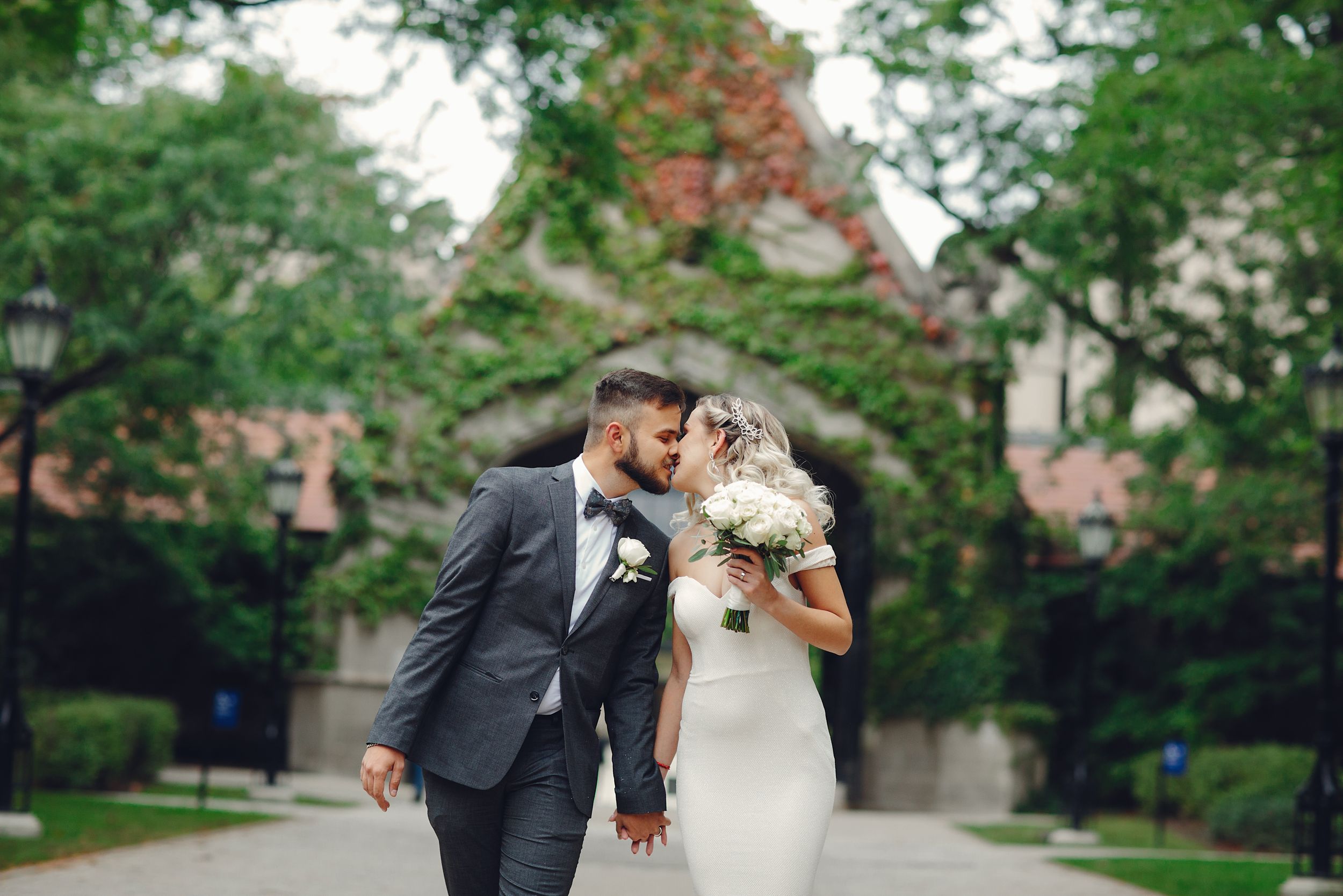 Bride and groom photo by the dallas wedding photographer