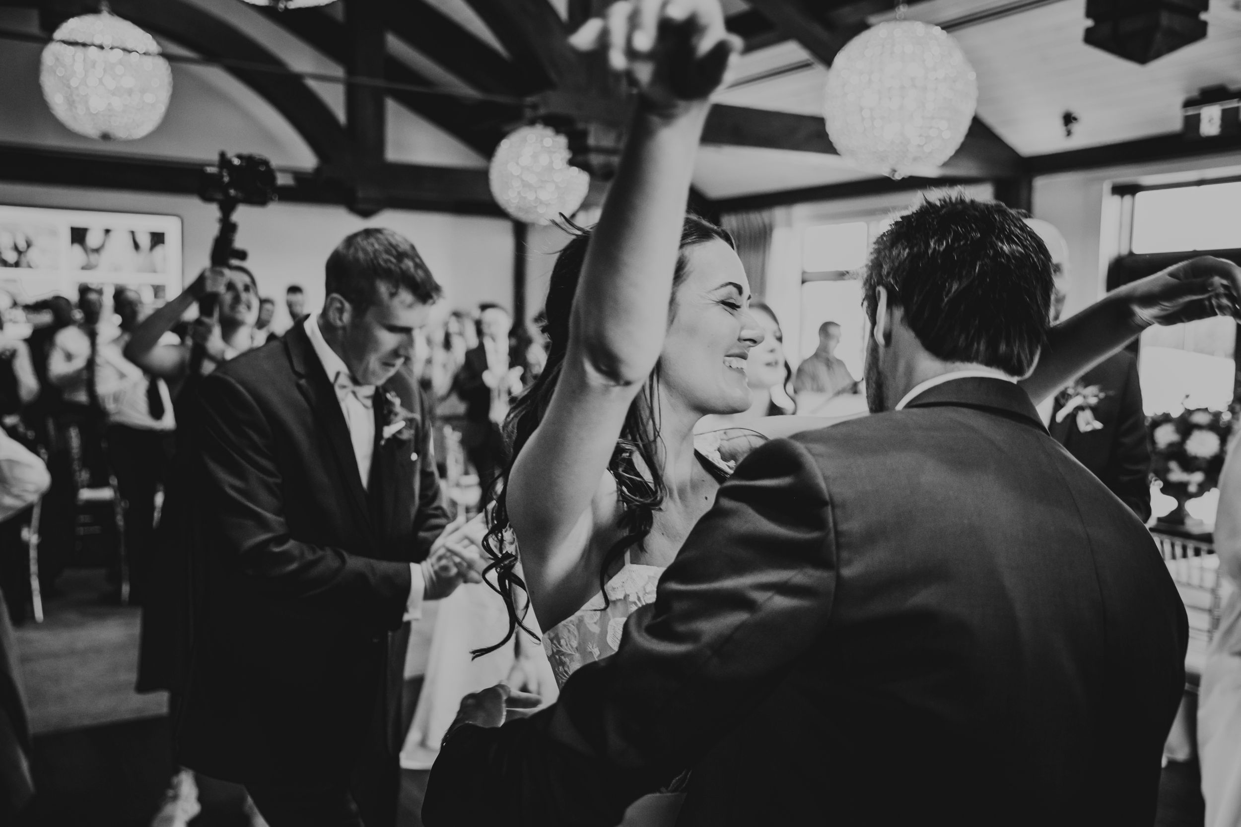 Whistle Bear Golf Club Rose Room Reception Wedding Photos
