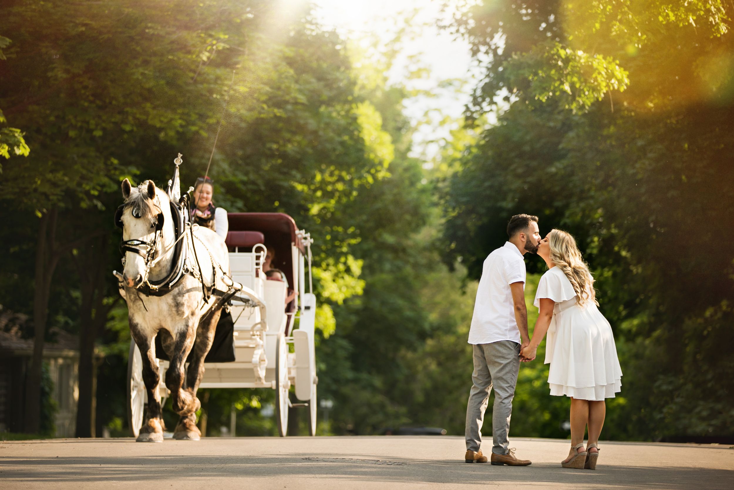 Elora Gorge Ontario Spring Summer Engagement Photos by Shawn Van Daele