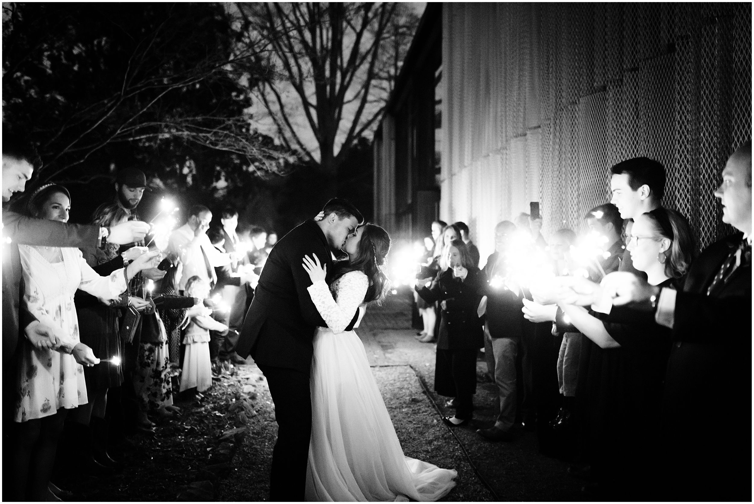 Sparkler Send off Photos