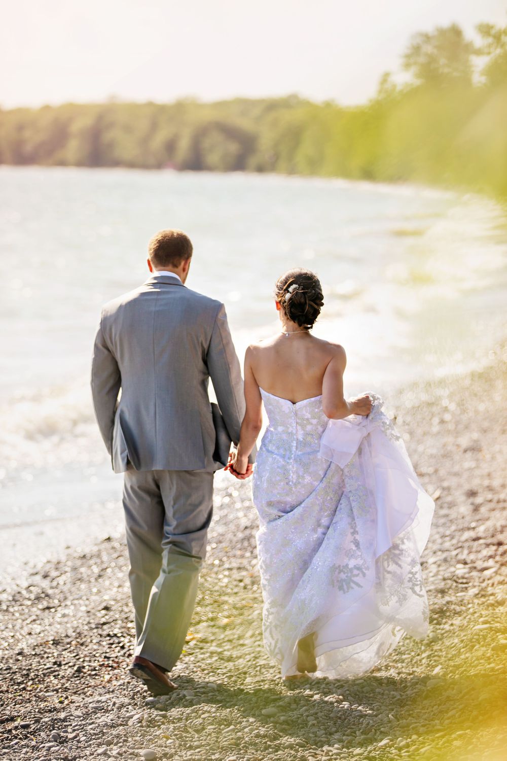 Rustic Farmhouse Backyard Wedding Photos by London Ontario Photographer Shawn Van Daele
