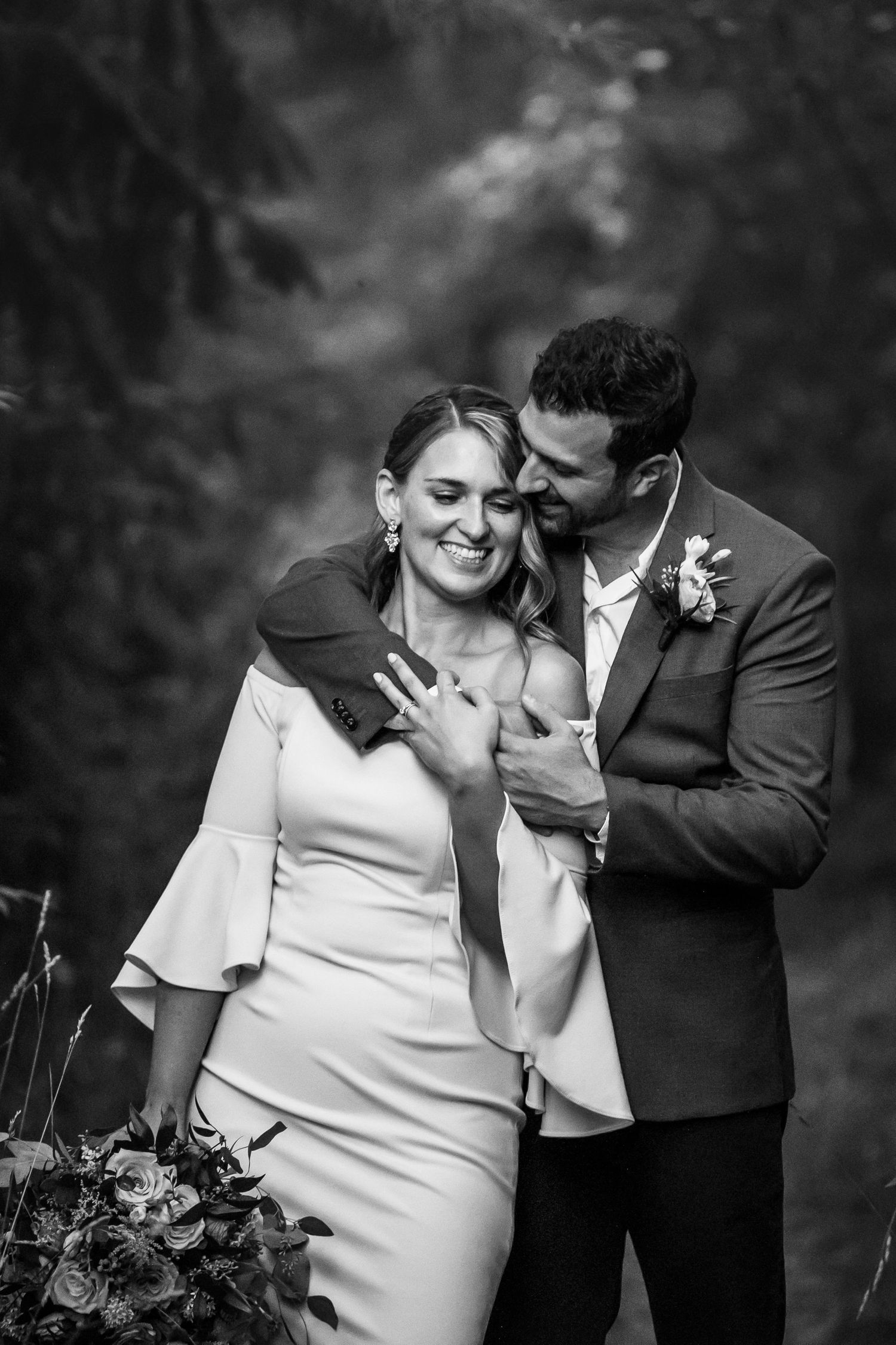 London Ontario Surprise Backyard Pop Wedding Photography by Shawn Van Daele