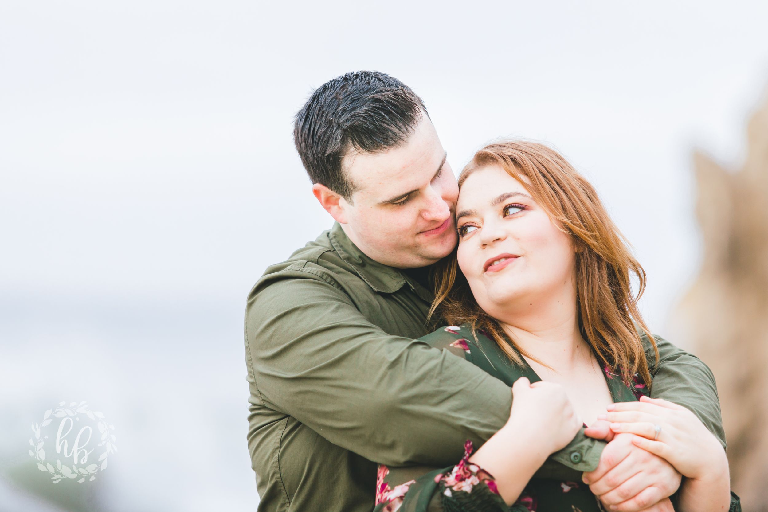 Malibu beach engagement photos