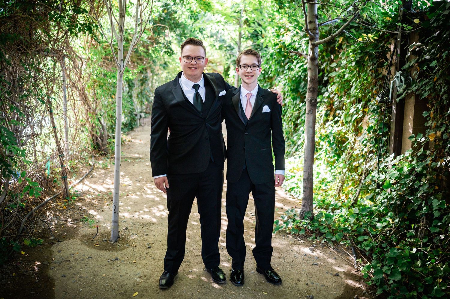 Reno Wedding Photography Las Cascadas Wedding Venue Groom Derek Palmer Creative Media