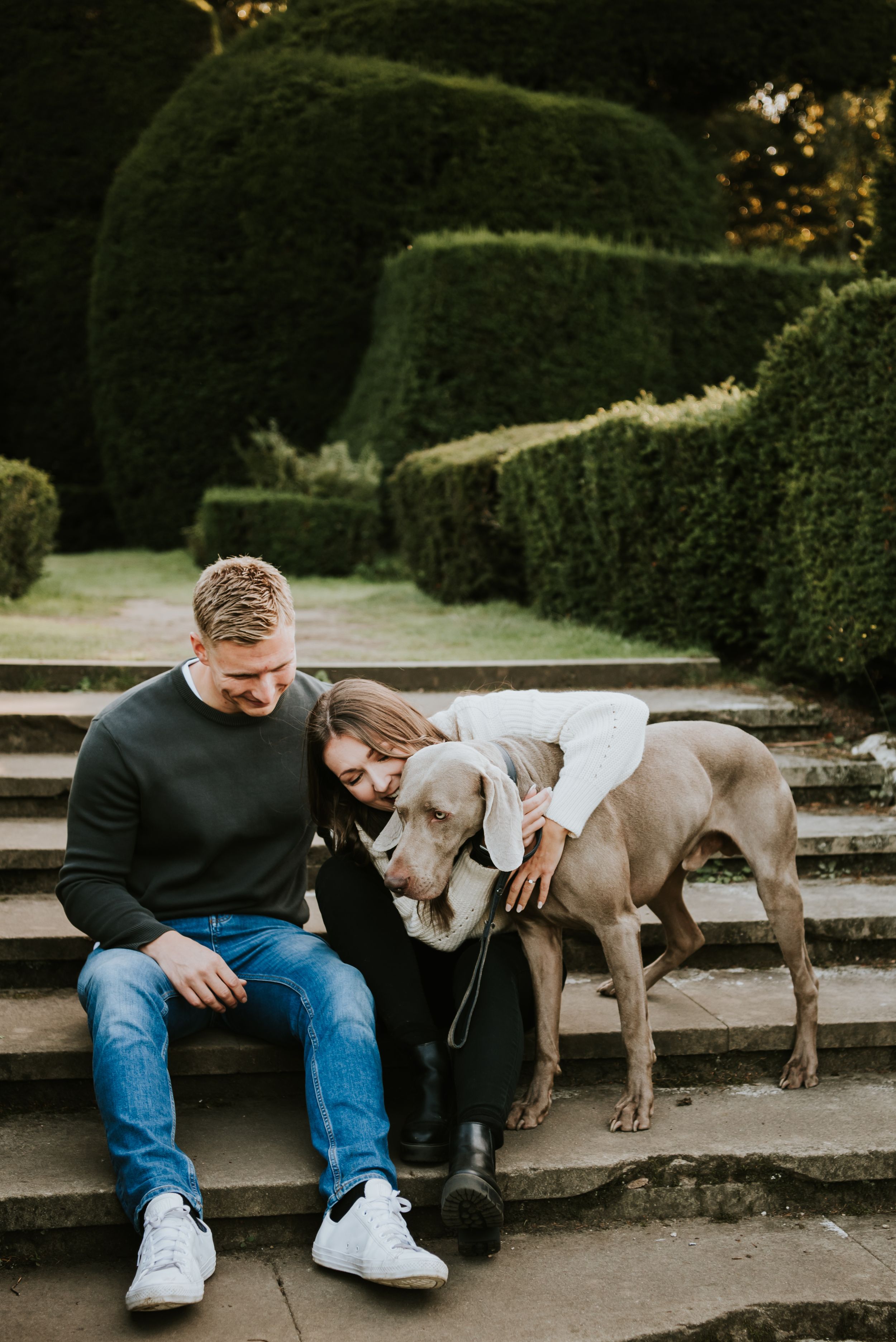 Elvaston Castle Park Engagement Shoot - Rosie Kelly Photography
