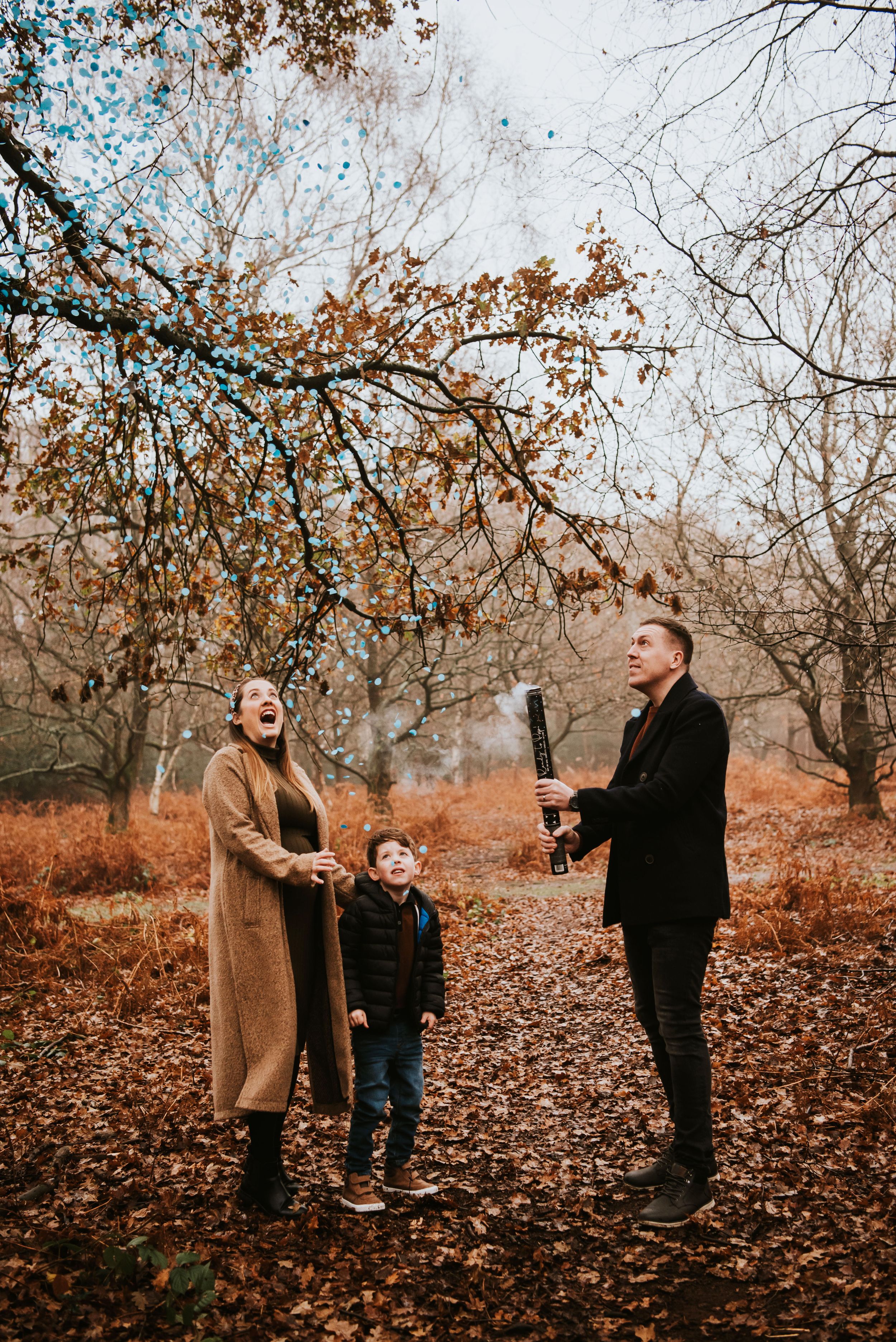 Gender Reveal Shoot - Sutton Park - Rosie Kelly Photography