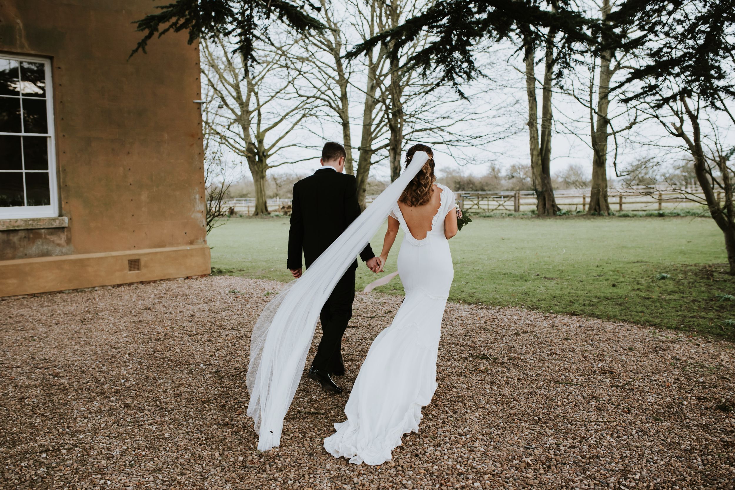 Aswarby Rectory Wedding Photographer - Ghost Orchid Bride