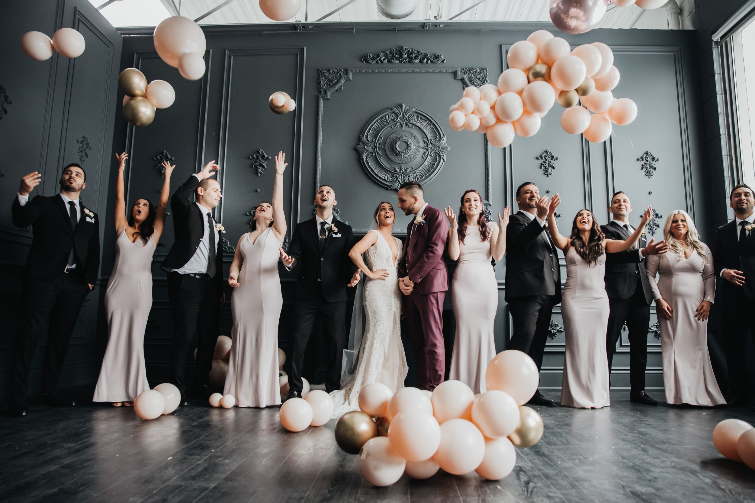 Grand Luxe Event Boutique and Mint Room Studios Toronto Wedding Photos by Shawn Van Daele