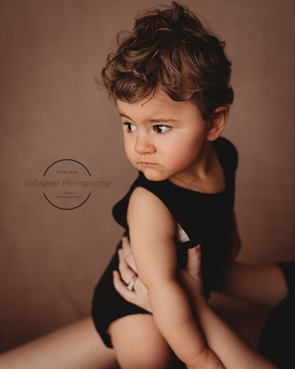 Milestone Sessions in a fine art Maine Studio