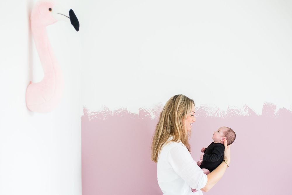 Lifestyle newborn shoot thuis