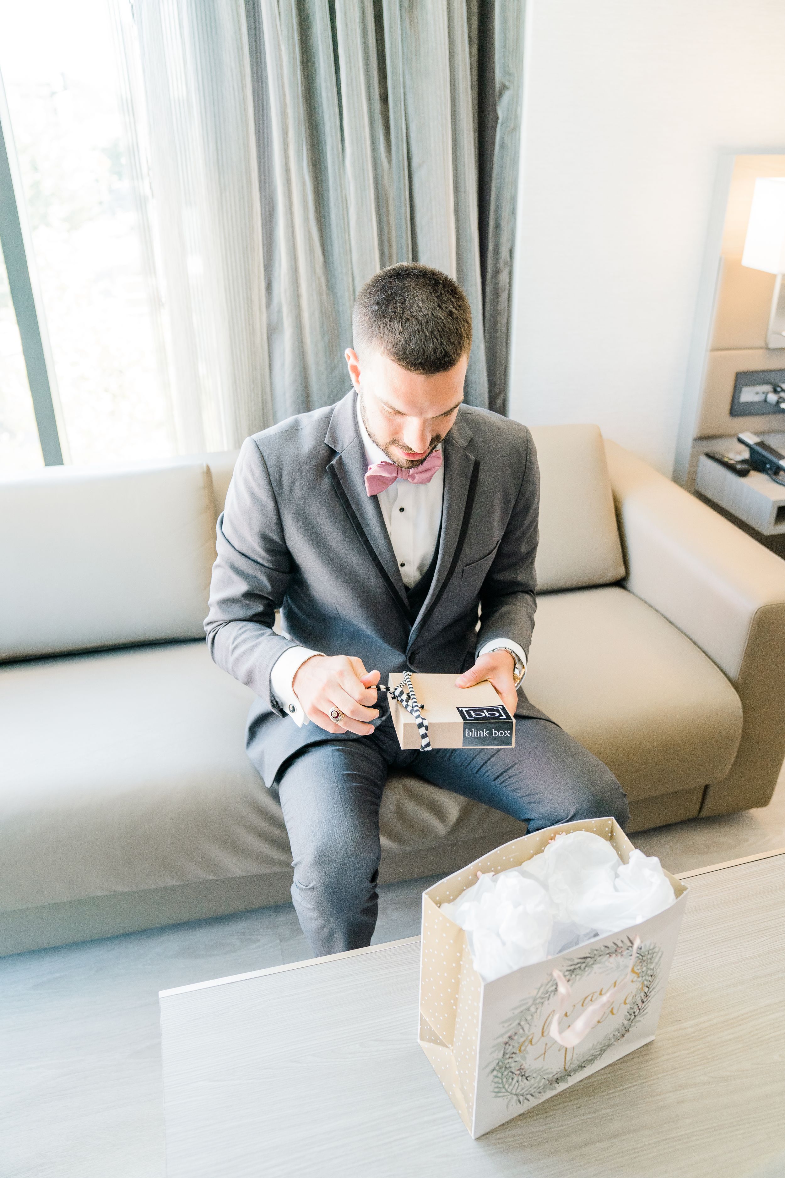 Des Moines light and airy wedding photography at AC HOtel downtown, DSM