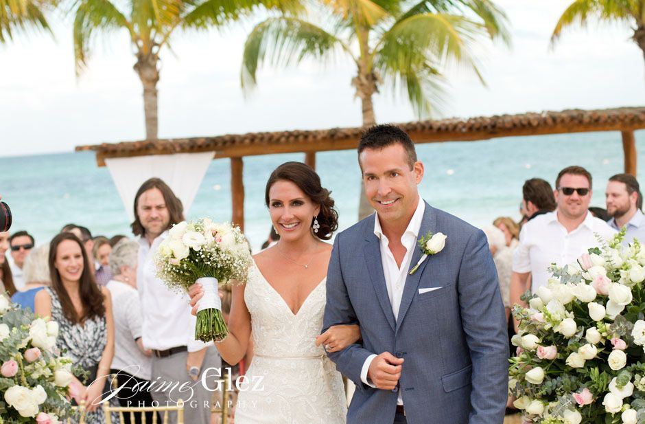 secrets maroma beach wedding photos 20