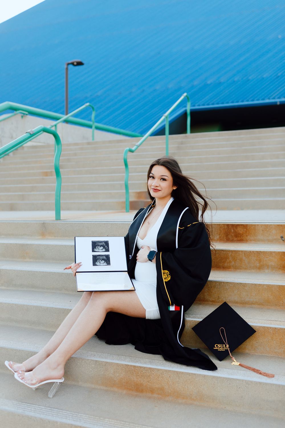 Grad Photography. Graduation Photos. Senior portrait and grad photographer in San Francisco Bay Area. cap and gown