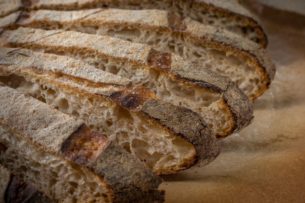 Sourdough Bread Texture - Photo by © Reka Csulak