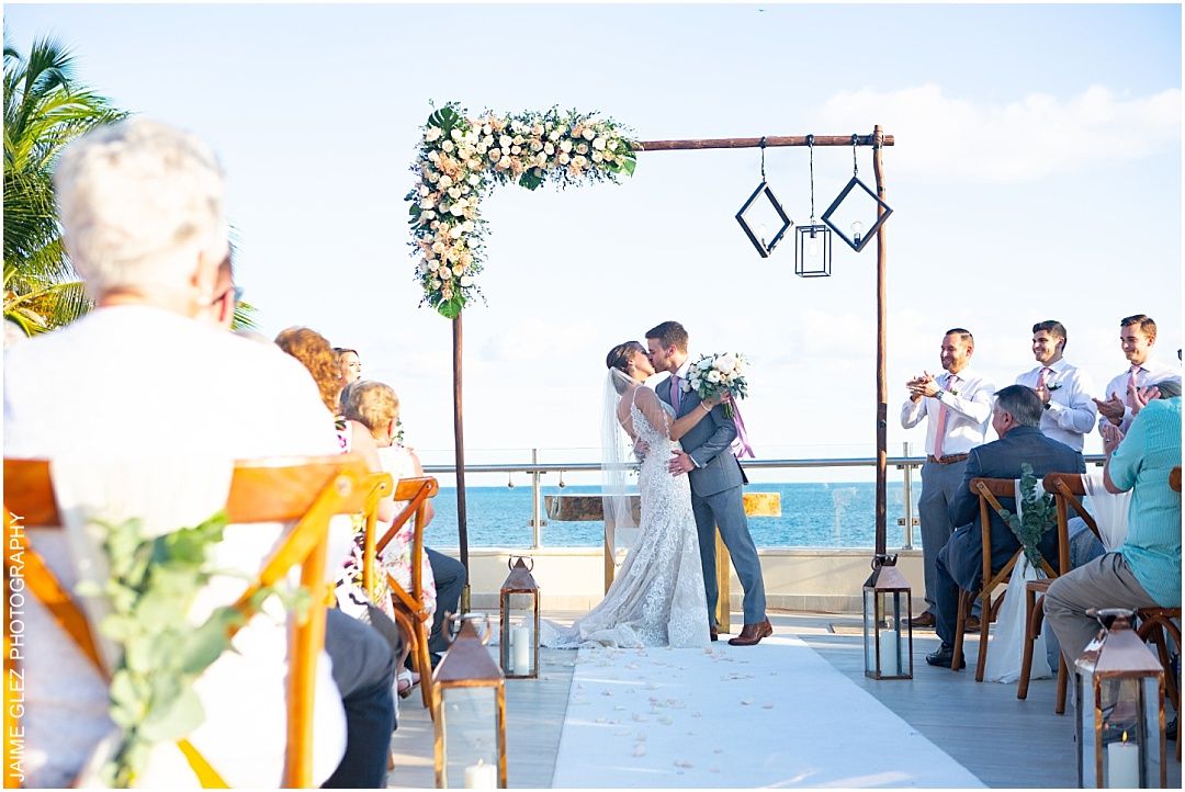 dreams riviera cancun wedding photos 19