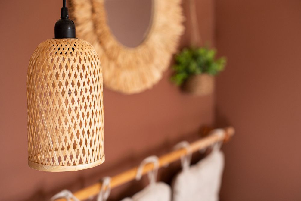 Gloucestershire Property Photographer lampshade
