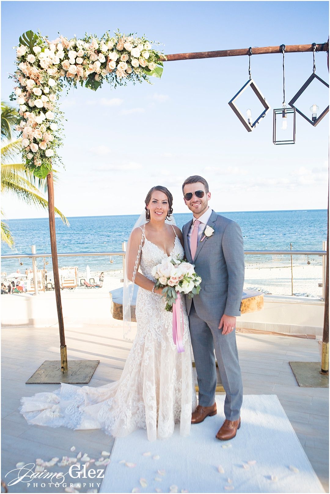 dreams riviera cancun wedding photos 22