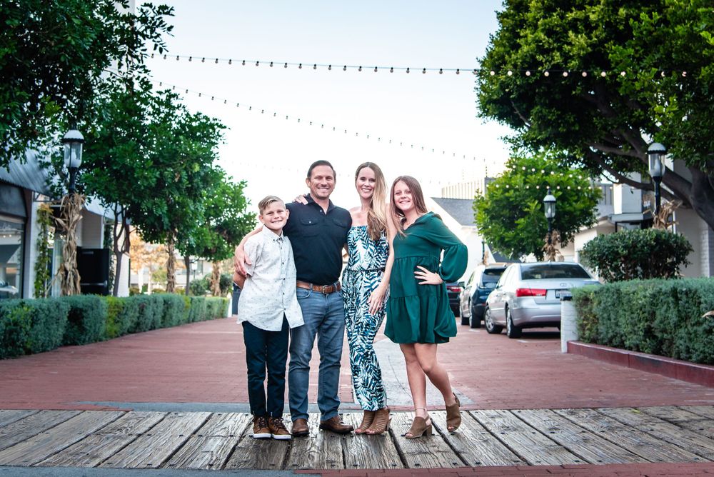 Photo of a family in Newport Beach at Lido Marina Village