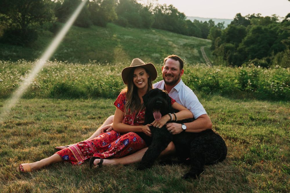 Family pet photographer in Cincinnati Oh giant schnauzer Dog photos Dayton Ohio Couples photography near me