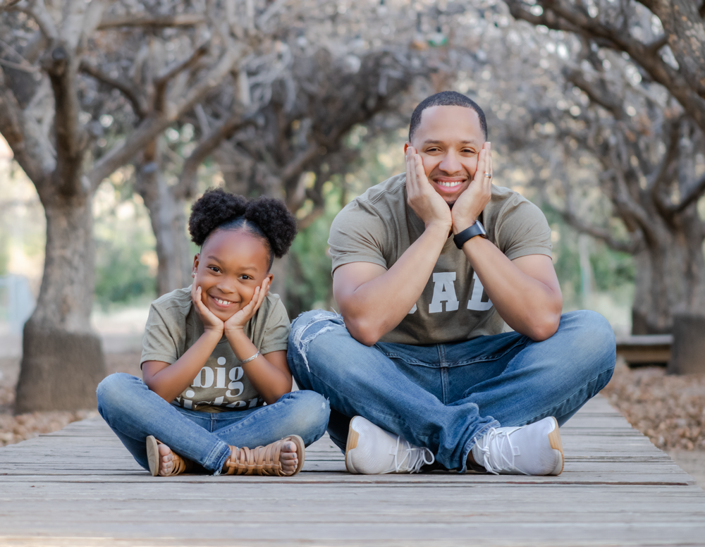 Daddy and Daughter photoshoot session in coolidge AZ rhodes blake photography