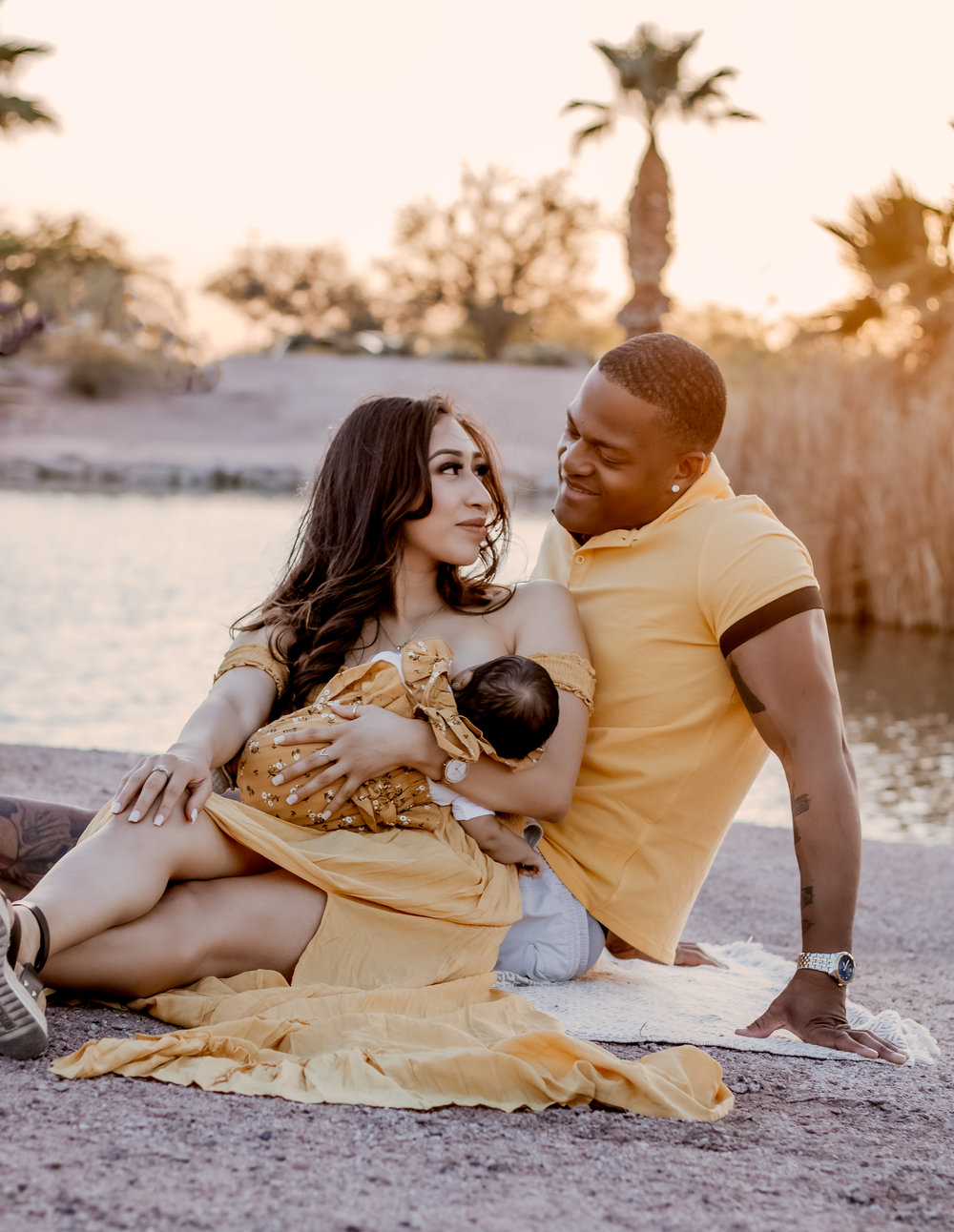Family session photoshoot in Coolidge AZ Rhodes blake photography