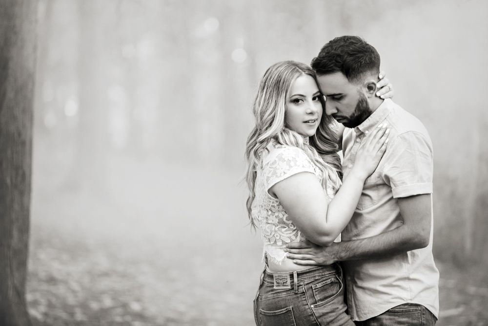 Elora Gorge Ontario Spring Summer Engagement Photos by Shawn Van Daele