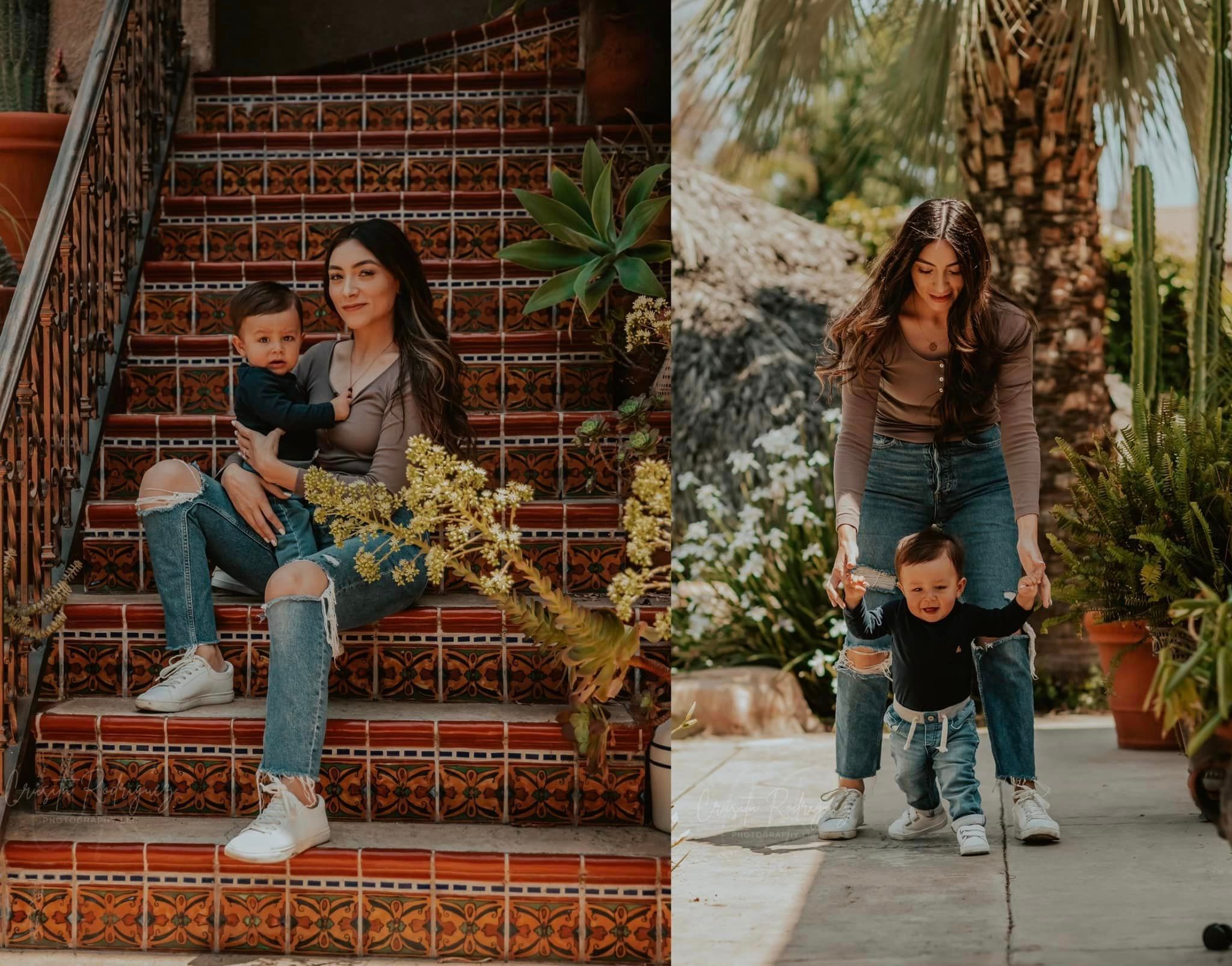 Spanish styled Motherhood photography sessions in Ontario California