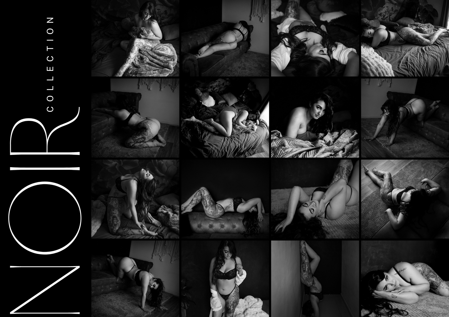 NOIR boudoir session