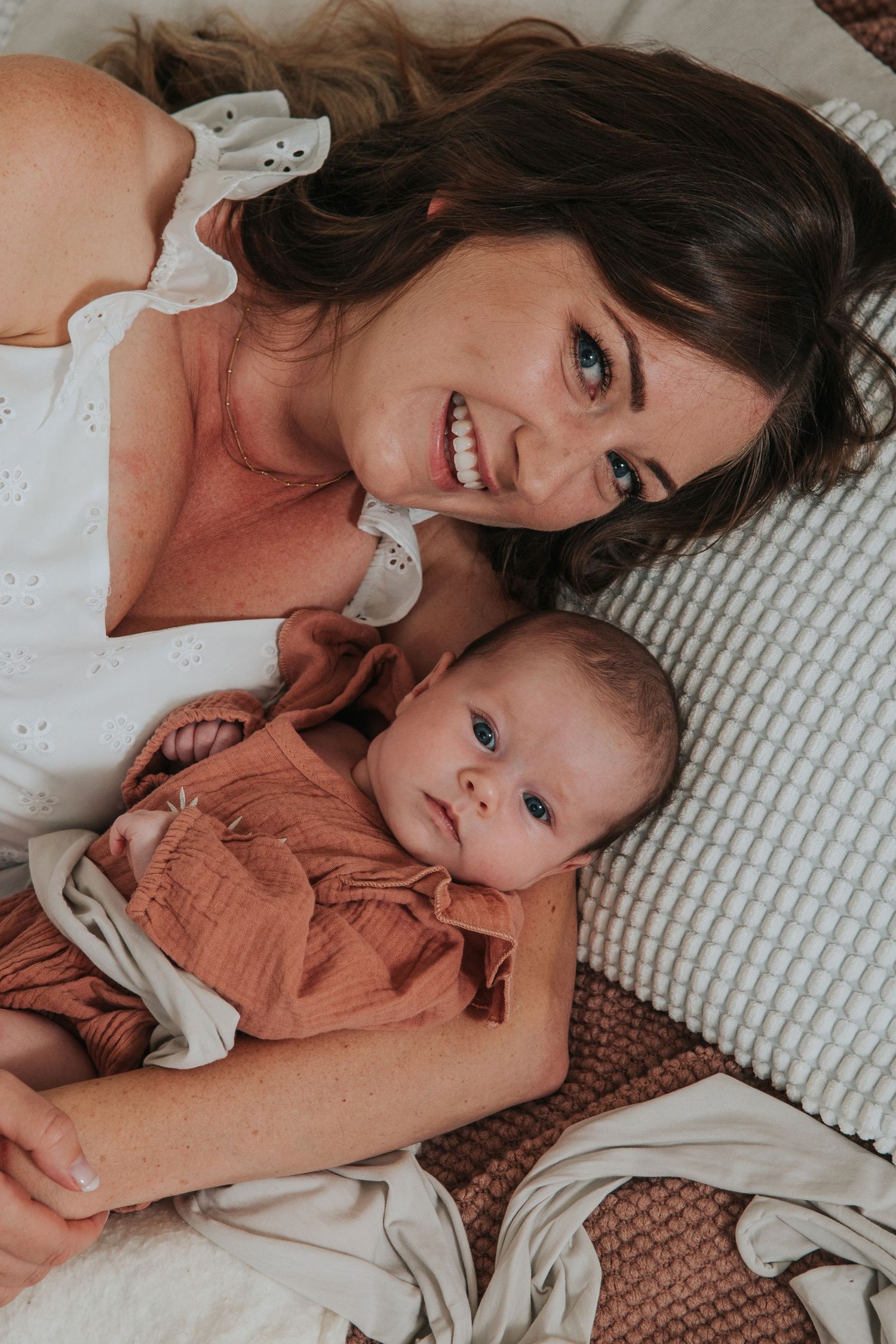 Mumma and baby boho photograph by Melanie Barnfield