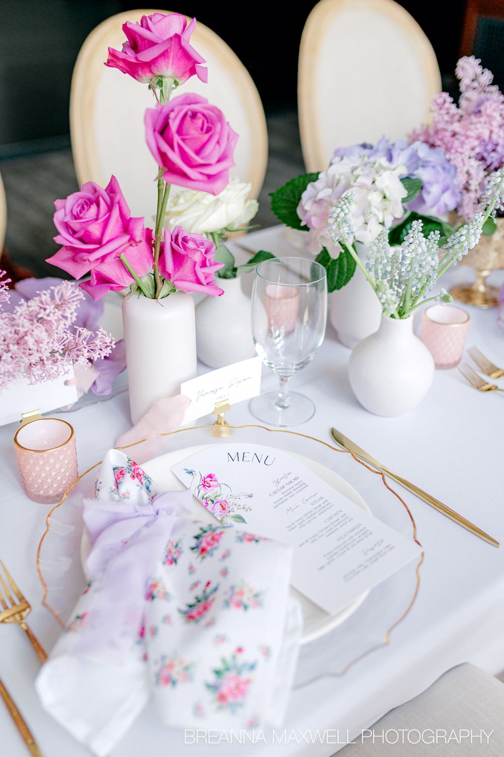 A Garden Party Inspired Wedding - The Tea Room in downtown Des Moines, Iowa.