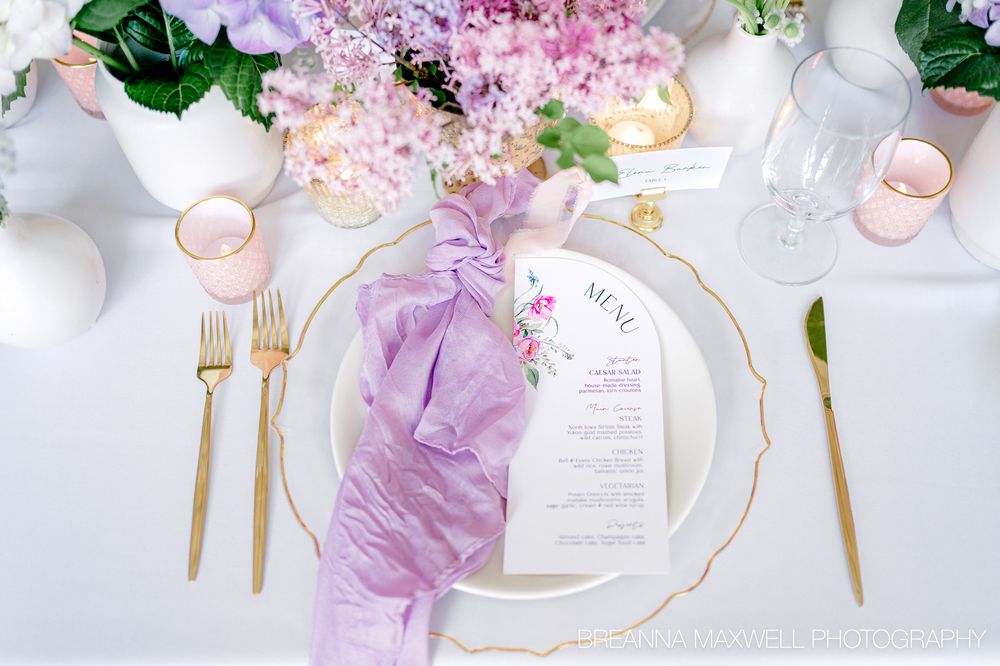 A Garden Party Inspired Wedding - The Tea Room in downtown Des Moines, Iowa.