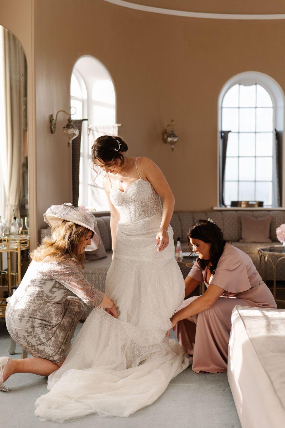 Hawkstone Hall mother and daughter moments
