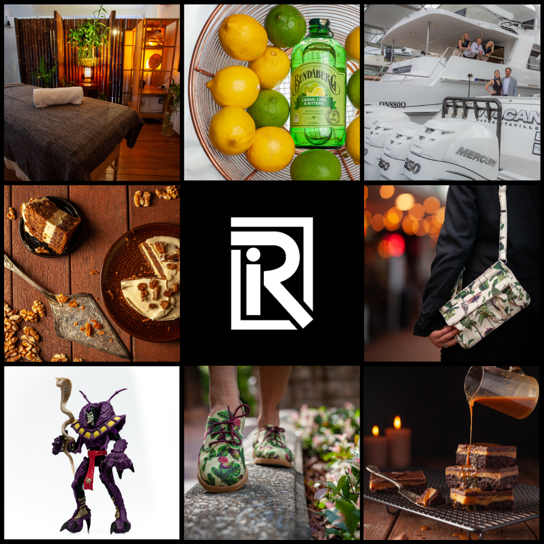 Examples of Product Photoraphy from Radical Imaging Photography Gold Coast