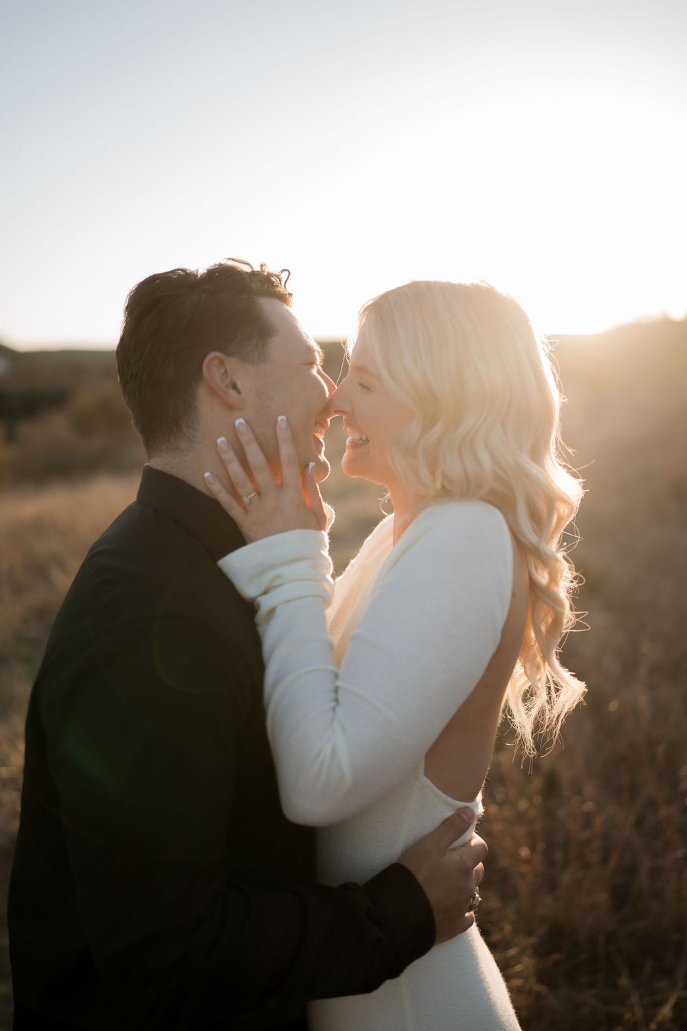engagement photoshoot texas hill country