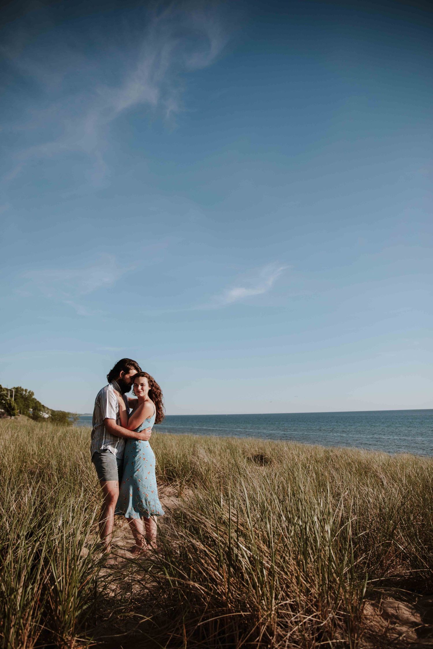 michigan wedding photographer, elopement photographer,grand haven,detroit wedding photographer,Lake Michigan,engagements