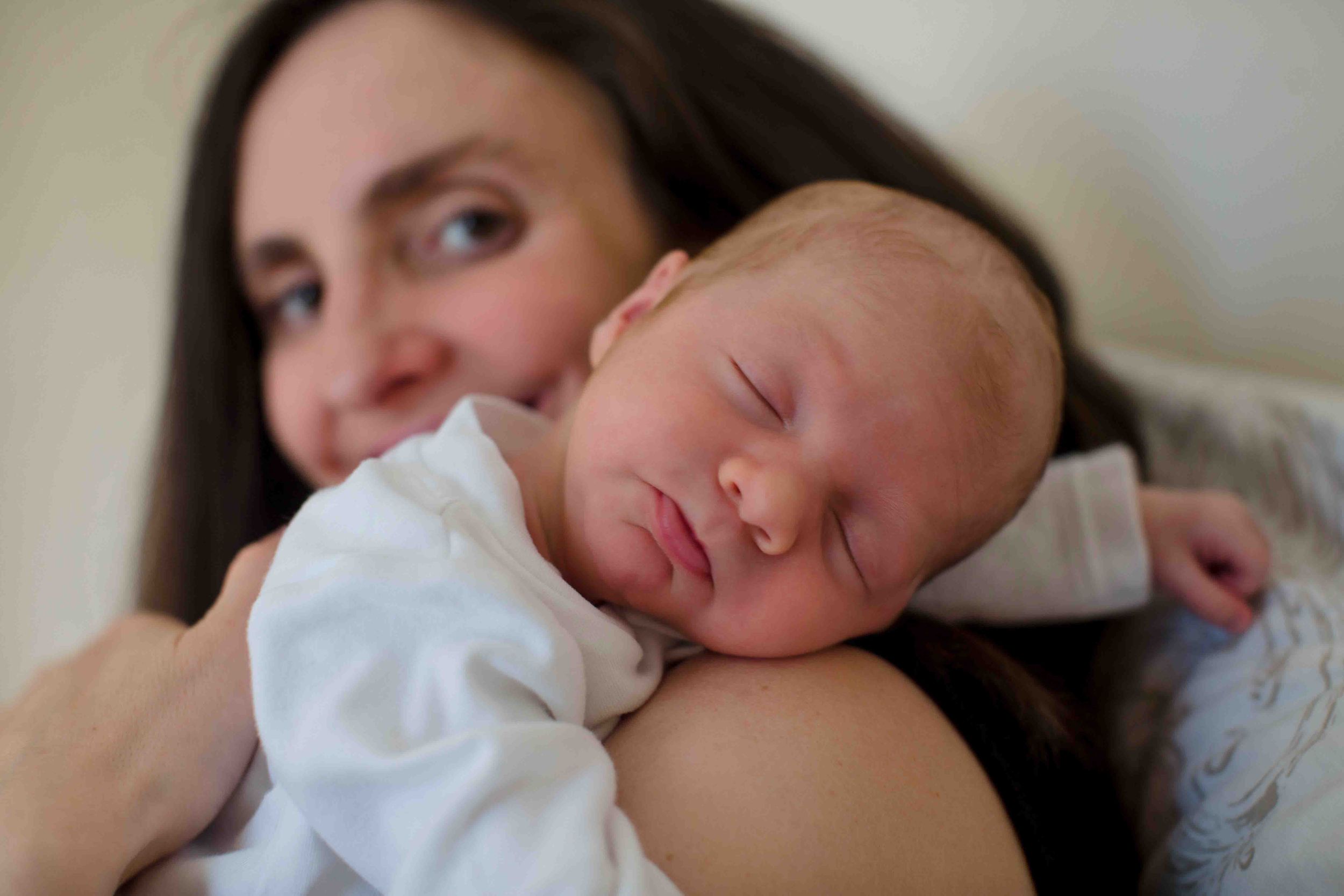 Breastfeeding Portrait session at Home Northern Ireland