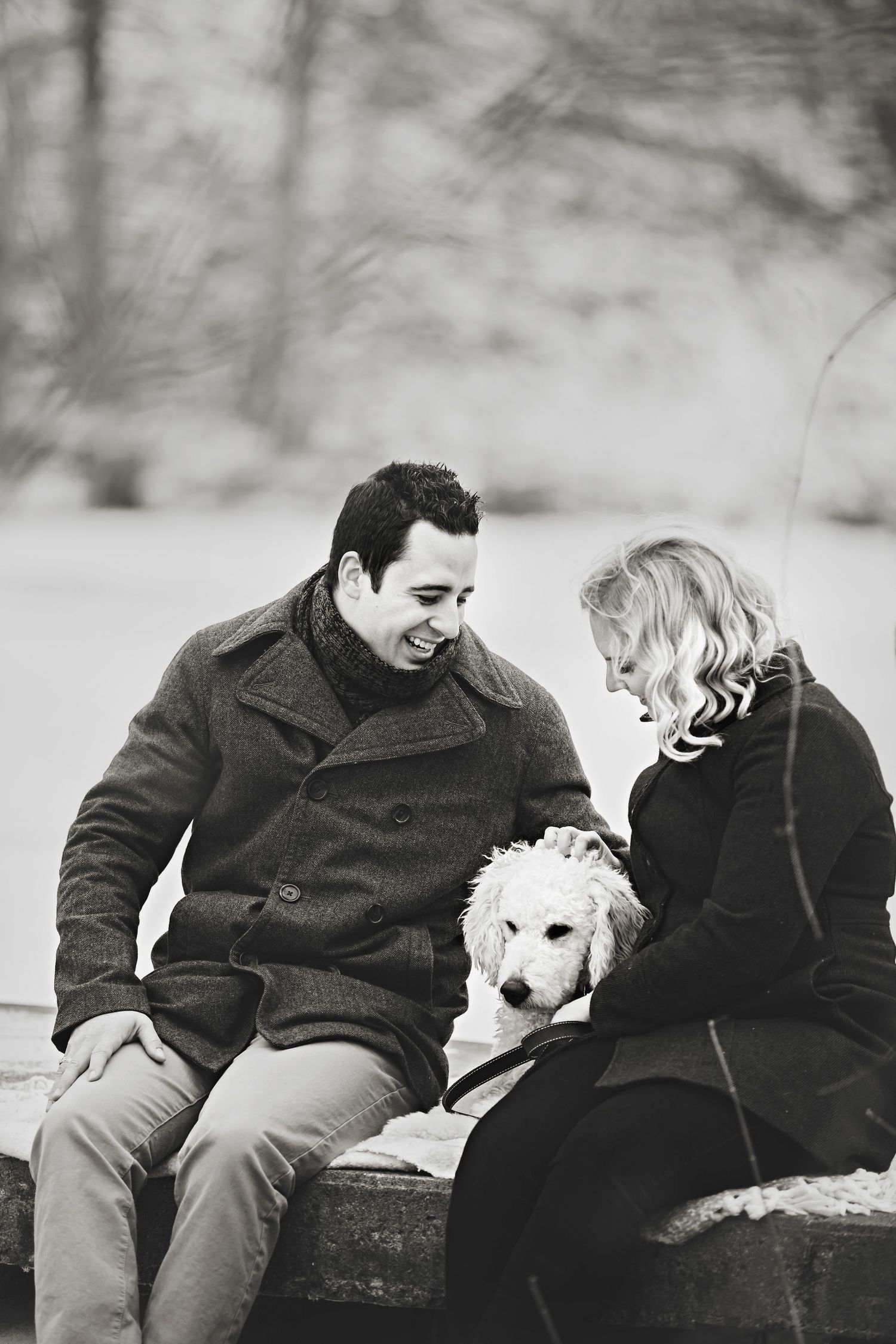 Winter Engagement Photos Arva Mill London Ontario Photographer Shawn VanDaele