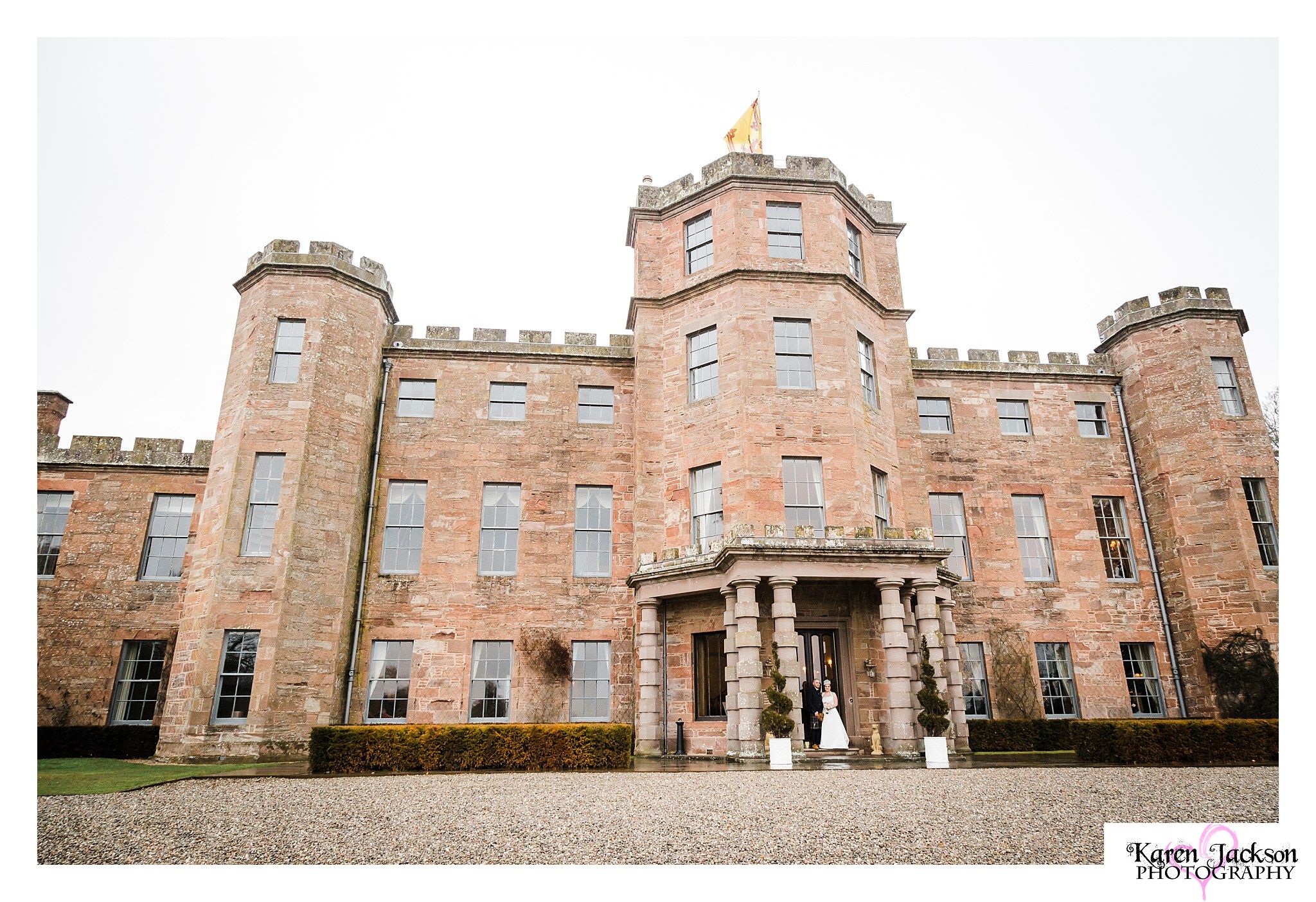 Fasque Castle wedding photography scotland angus