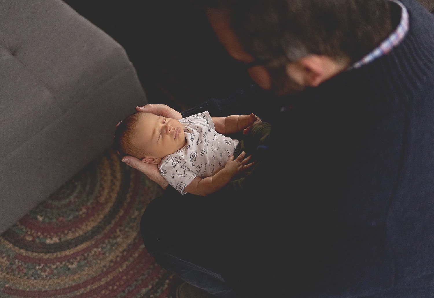 In Home newborn photoshoot Waukesha, WI