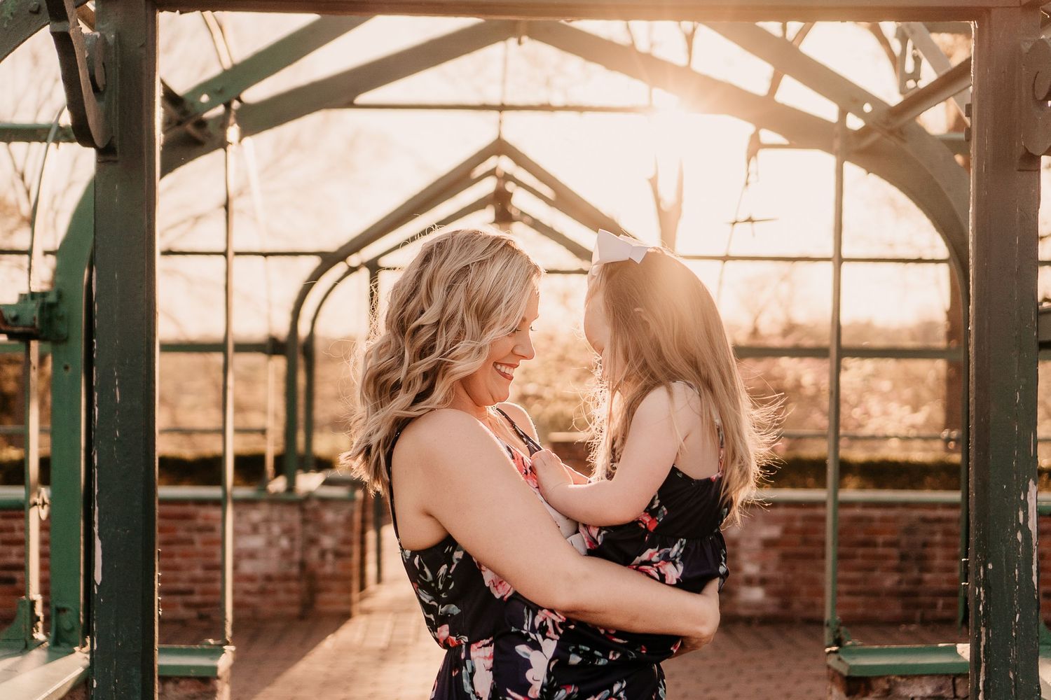 greenhouse mommy and me session st. louis mo